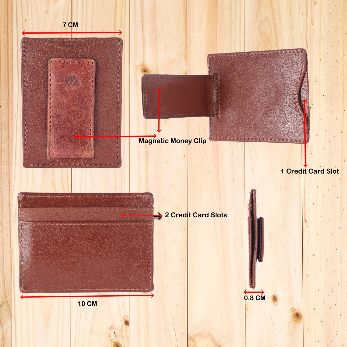 AL-M Minimal Money Clip