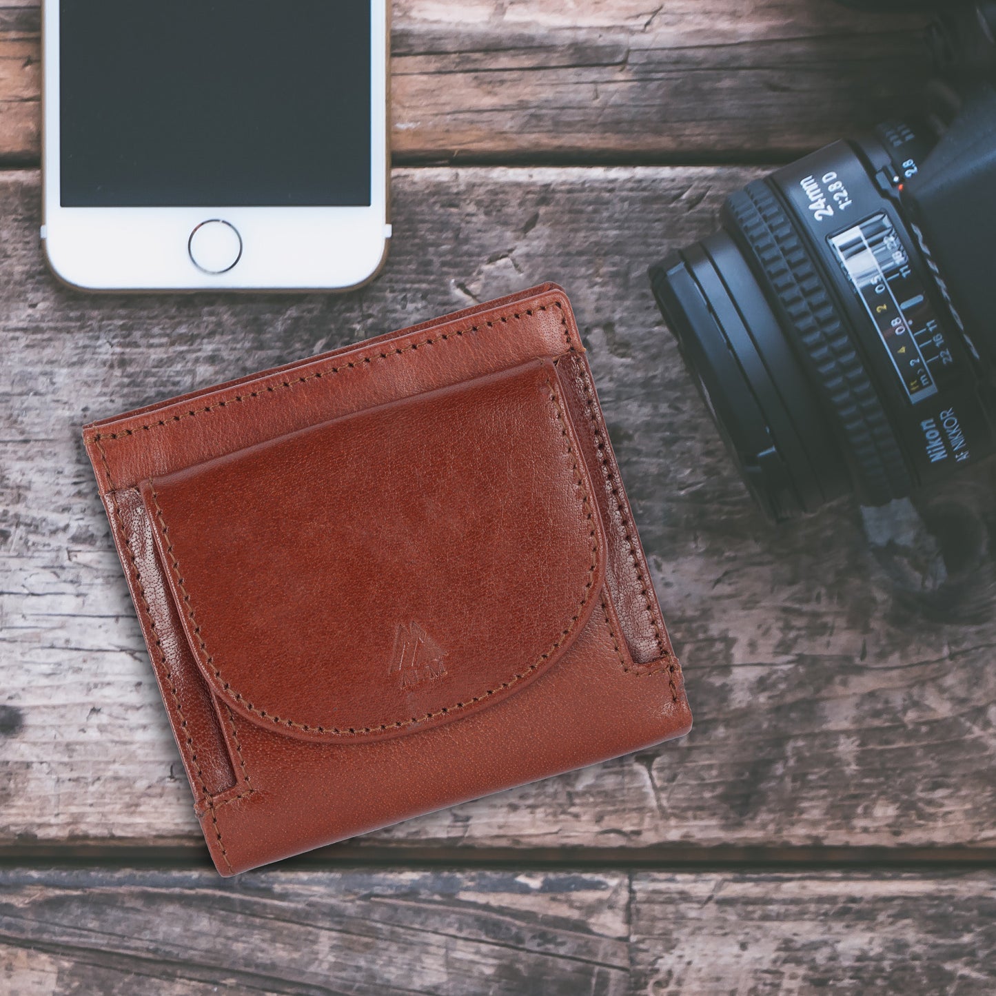 Card holder with coin pocket