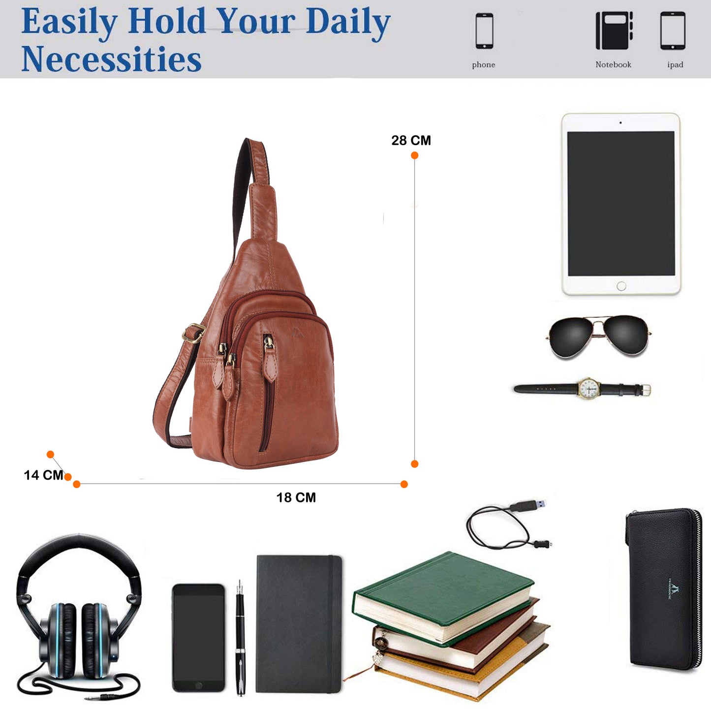 AL-M Classic Sling Bag