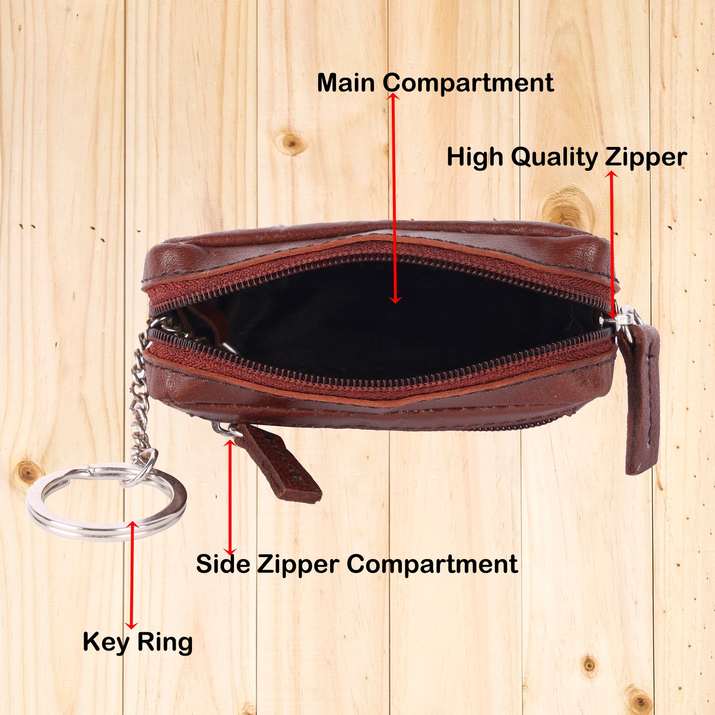 Bag style card holder