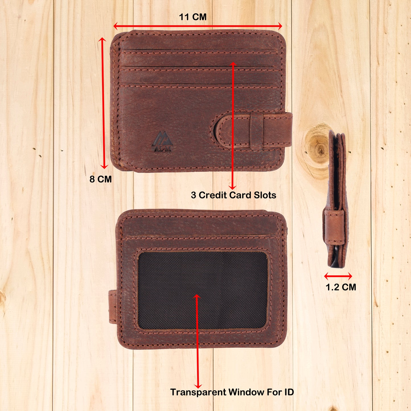 Credit card holder with ID