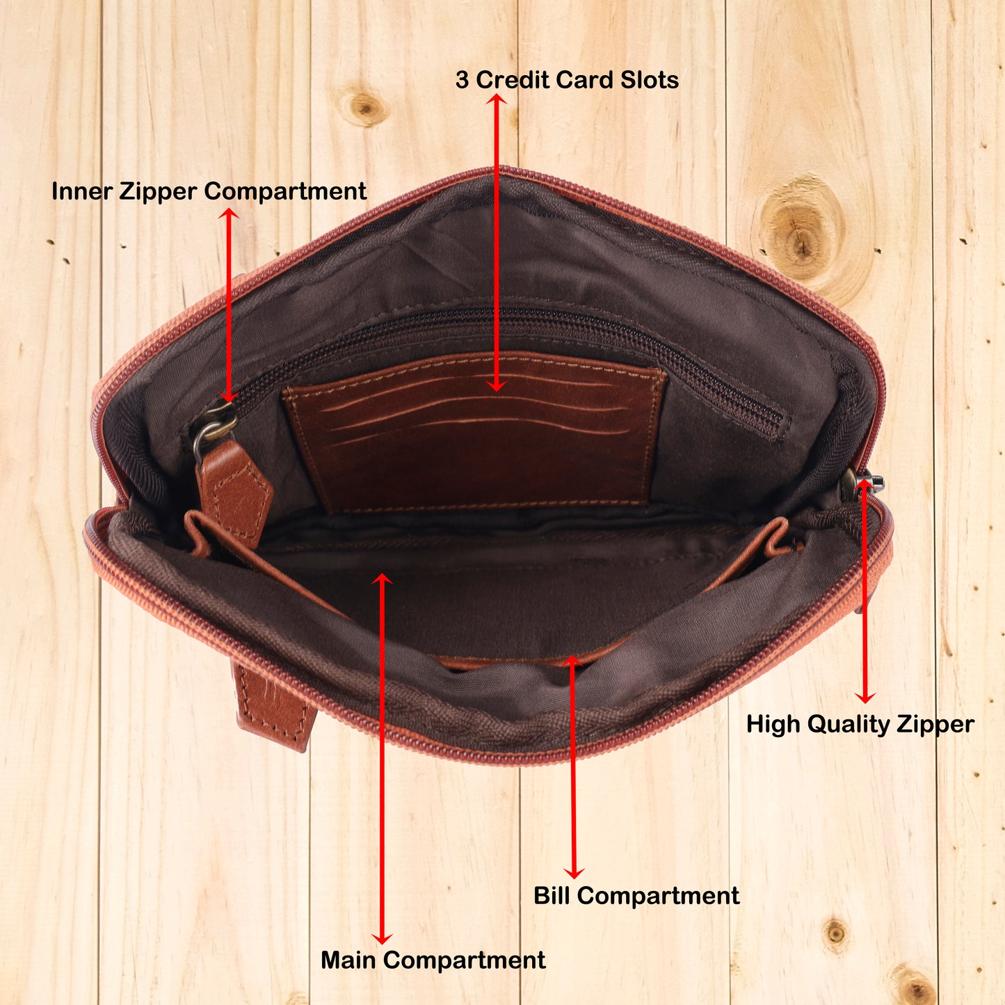 AL-M Compact Crossbody Bag