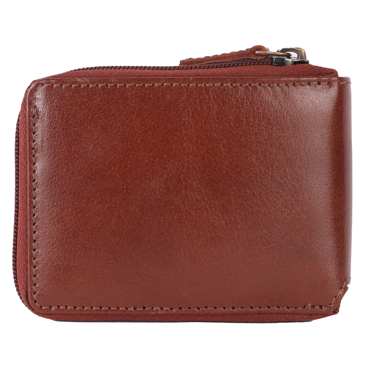 AL-M Zipper Bifold Wallet