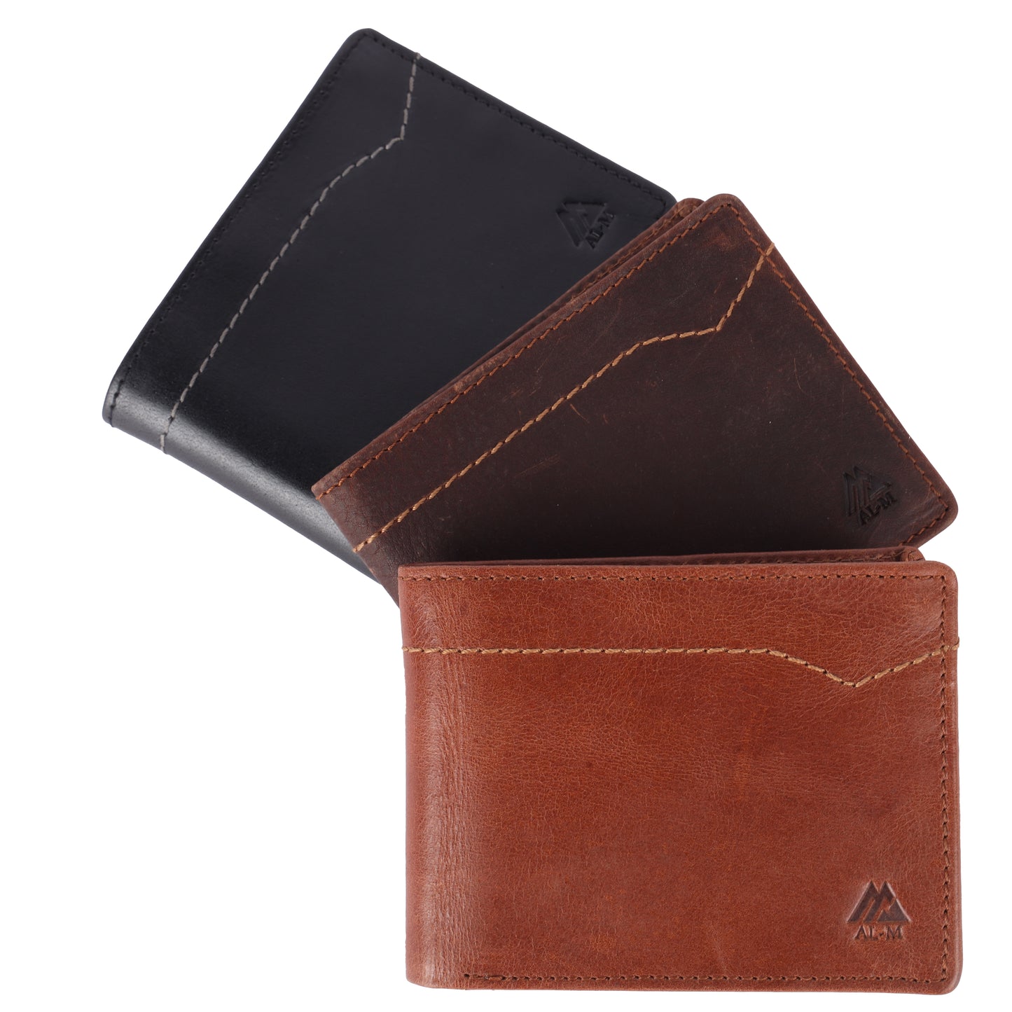 AL-M Signature Bifold Wallet