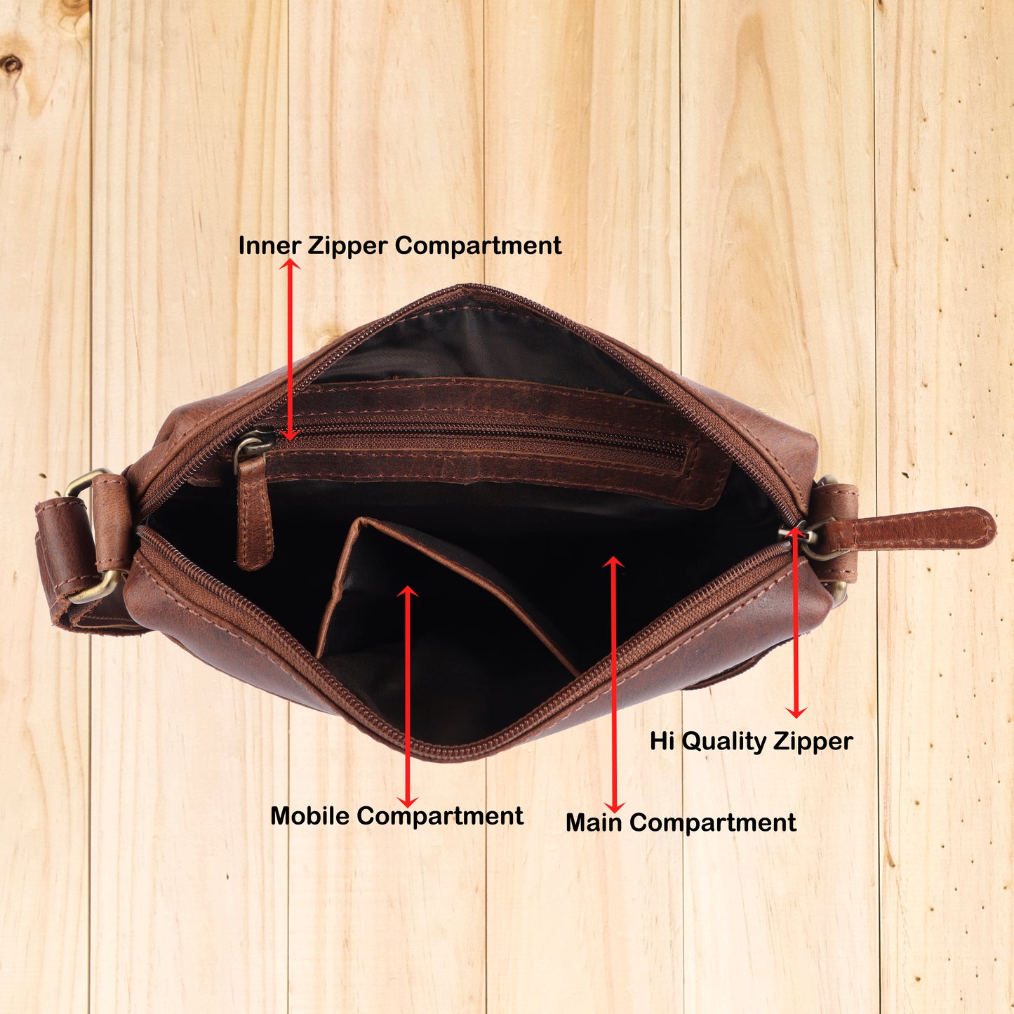 Old School Messenger Bag