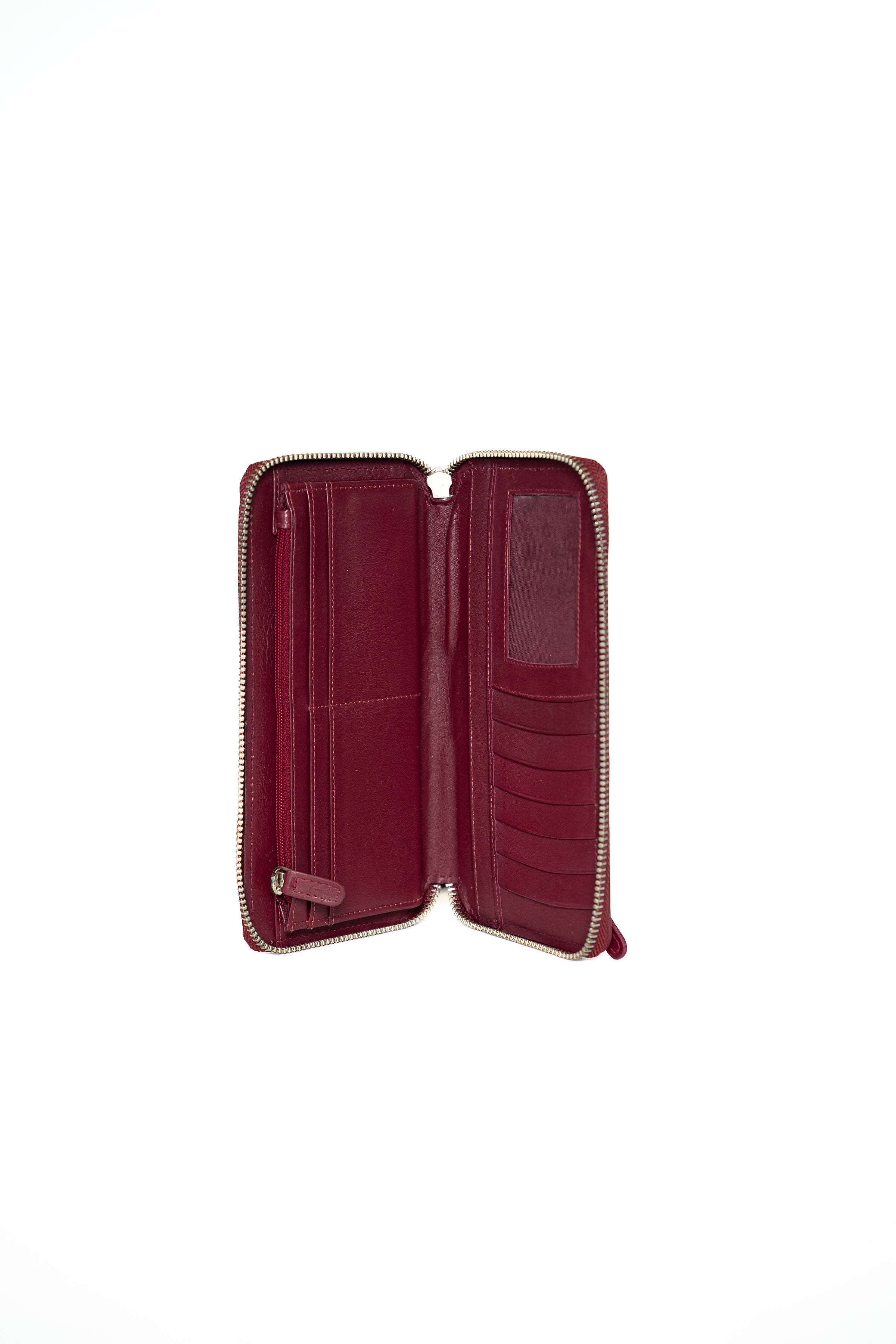AL-M Front-zip Long Wallet – Mount Leather & Apparel INC