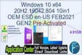Windows 10 X64 21H1 10in1 OEM ESD en-US MARCH 2021 {Gen2}